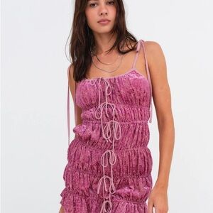 For Love And Lemons - Felicity Mini Dress - Size XS MSRP $281